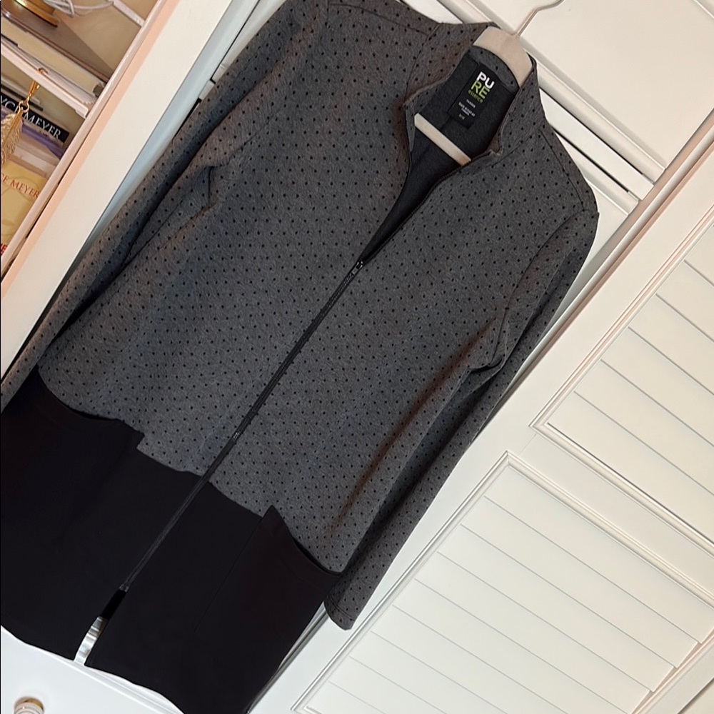 Women's Gray and Black Dress- business casual.